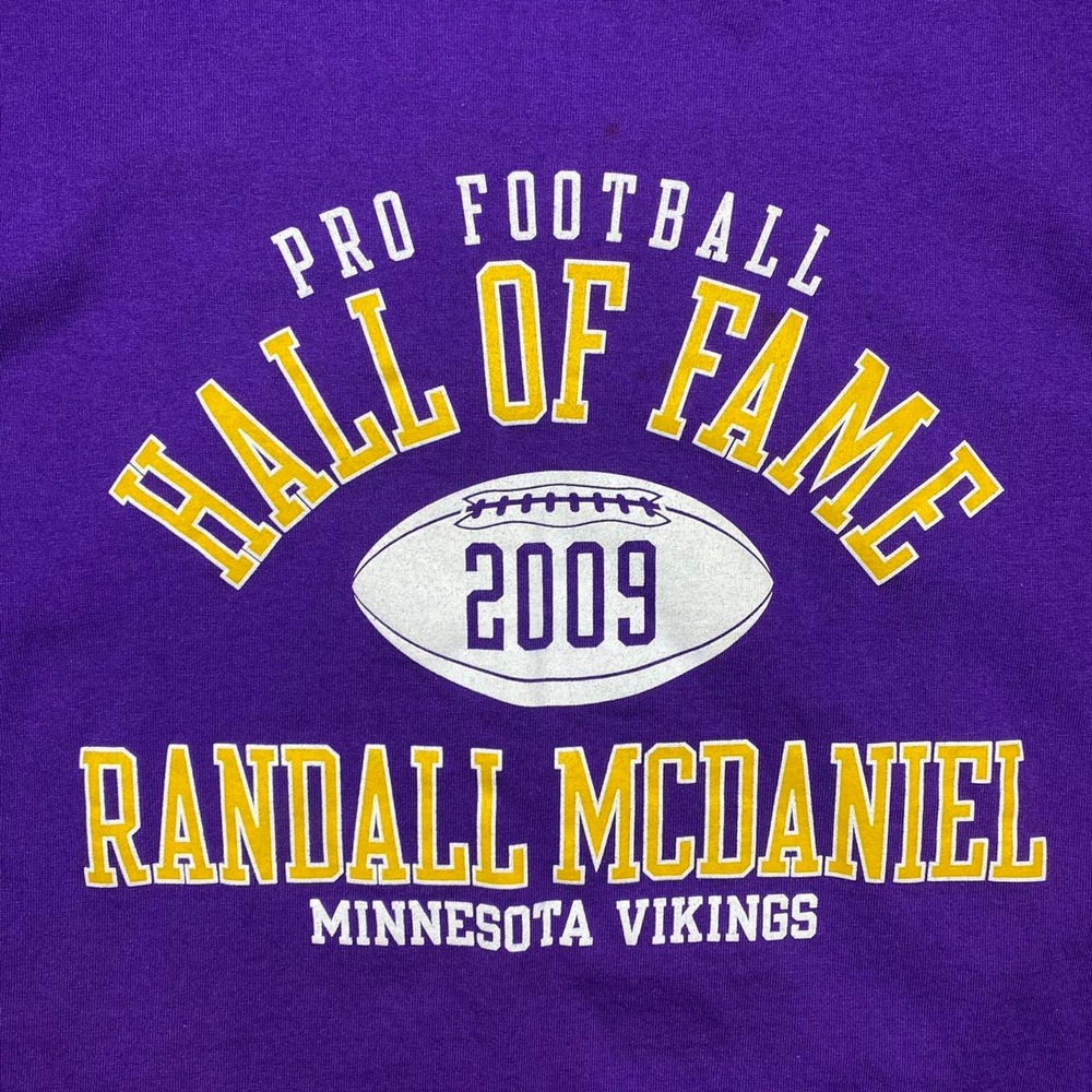 2009 Minnesota Vikings Randall McDaniel shirt